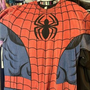 MAD Engine Marvel Red and Black Graphic Tee